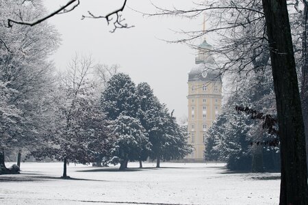Das neue Jahr beginnt in Karlsruhe mit Schnee! 